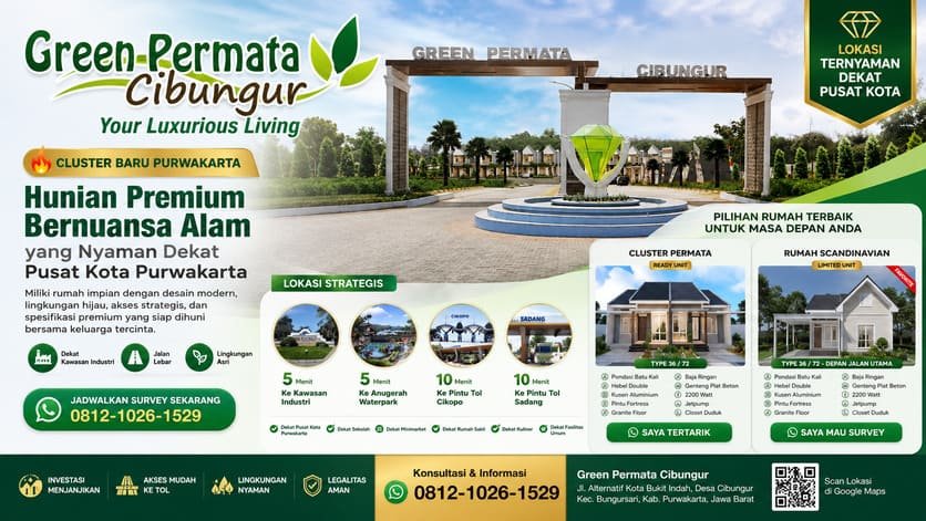 Green Permata Cibungur Banner